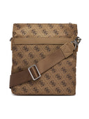 Guess Ανδρική Τσάντα Ώμου Berlin Crossbody HMBENPP6123-BBO Μπεζ
