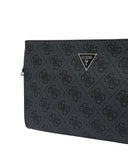 Guess Τσάντα Ώμου Φάκελος Milano HMMILOP6157-BLA Μαύρο