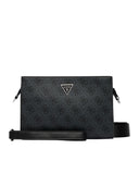 Guess Τσάντα Ώμου Φάκελος Milano HMMILOP6157-BLA Μαύρο