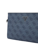 Guess Τσάντα Ώμου Φάκελος Milano HMMILOP6157-BUD Μπλε