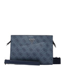 Guess Τσάντα Ώμου Φάκελος Milano HMMILOP6157-BUD Μπλε