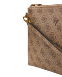 Guess Τσαντάκι Χειρός Milano Clutch PMBALOP5235-BBO Μπεζ