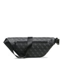 Guess Τσαντάκι Μέσης Torino Vezzola Medium Bum Baf MEVZLP3431-BLA Μαύρο