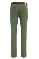 Tom Tailor Ανδρικό Παντελόνι Slim Chino With Belt 64033420912-7512 Πράσινο