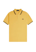 Fred Perry Ανδρική Μπλούζα Twin Tipped Polo M3600-Y62 Κίτρινο