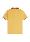 Fred Perry Ανδρική Μπλούζα Twin Tipped Polo M3600-Y62 Κίτρινο
