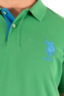 U.S. Polo Assn. Ανδρική Μπλούζα Polo Kory 6509541029-342 Πράσινο