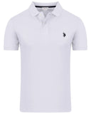 U.S. Polo Assn. Ανδρική Μπλούζα Polo Κοντομάνικη US43197036-100 Λευκό