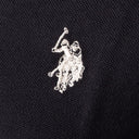 U.S. Polo Assn. Ανδρική Μπλούζα Polo Κοντομάνικη US43197036-199 Μαύρο