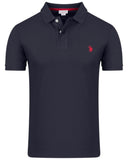 U.S. Polo Assn. Ανδρική Μπλούζα Polo Κοντομάνικη US43197036-177 Μπλε Σκούρο