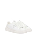 Guess Ανδρικό Δερμάτινο Παπούτσι Elban FMFLBANLEL12-White Λευκό