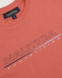 Nautica Ανδρική Μπλούζα T-Shirt 3NCN7V03935-709 Κοραλί