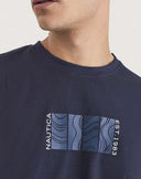 Nautica Ανδρική Μπλούζα T-Shirt 3NCN1V04026-459 Μπλε