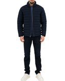 Nautica Ανδρικό Καπιτονέ Μπουφάν Quilted Mid Weight 3NC208001211-NCNVY Μπλε