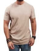 Vittorio Μπλούζα Κοντομάνικη 200-24-012 Beige Μπεζ