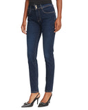 Guess Γυναικείο Παντελόνι Denim W6YA34D1593-TWPL Σκούρο Μπλε