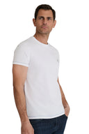 Navy & Green Ανδρικό T-Shirt 24MO.001/P.3 White Λευκό