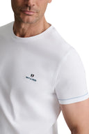 Navy & Green Ανδρικό T-Shirt 24MO.001/P.3 White Λευκό