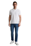 Navy & Green Ανδρική Μπλούζα Πόλο Κοντομάνικη 24GE.300.9 White Λευκό