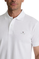Navy & Green Ανδρική Μπλούζα Πόλο Κοντομάνικη 24GE.300.9 White Λευκό