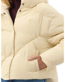 Guess Γυναικείο Μπουφάν Fausta Puffy Jacket V6BL01W4268-G1H6 Εκρού