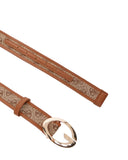 Guess Γυναικεία Ζώνη Camden BW9467P6330-LGA Καφέ