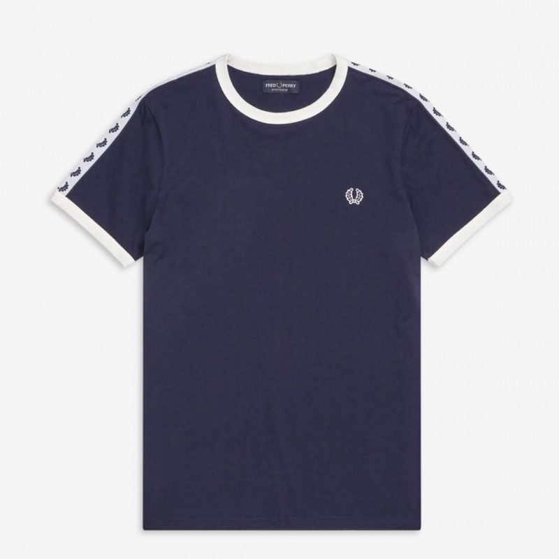 Fred Perry Taped Ringer Ανδρικό T-Shirt