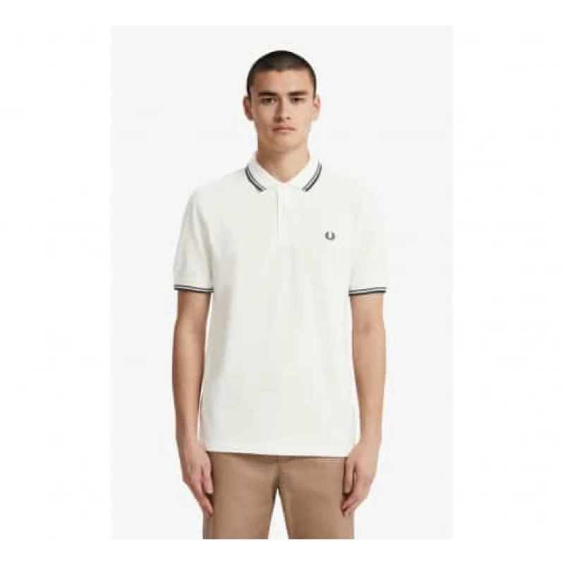 Fred Perry Twin Tipped Polo Heren 3 12 tobros.gr