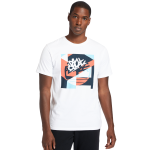 Timberland Ανδρική Μπλούζα SS Coastal Cool Graphic Logo Print T-Shirt TB0A2DNJ100-White