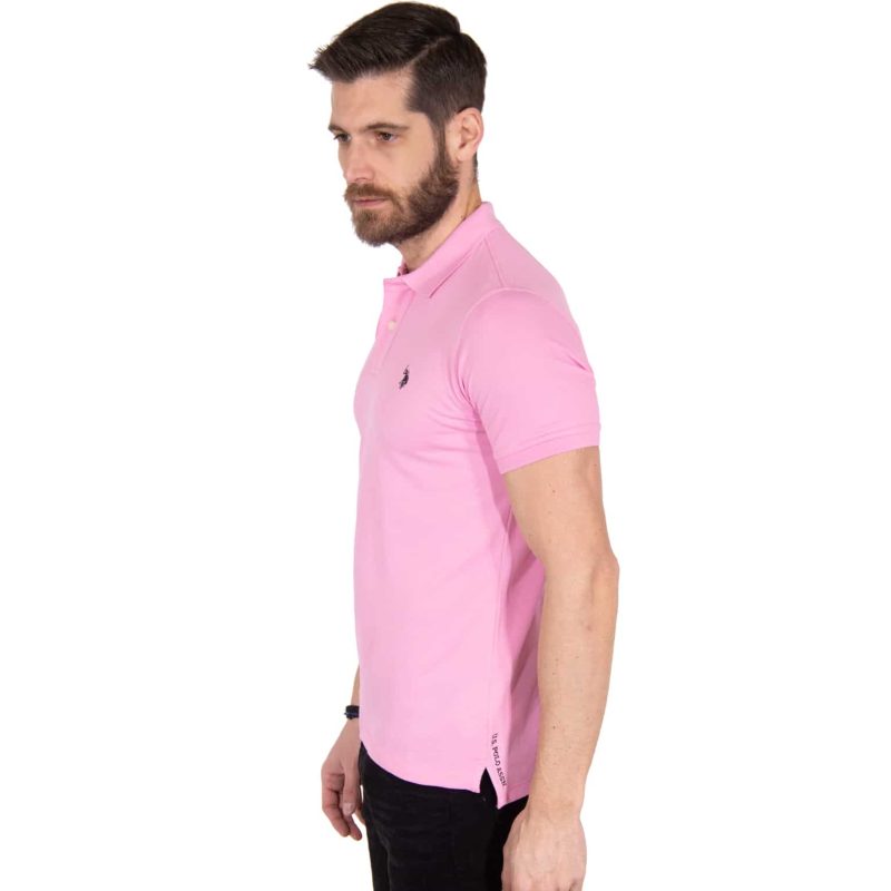 US POLO INSTITUTIONAL POLO ΜΠΛΟΥΖΑ ΑΝΔΡΙΚΗ 5124441029P1-105 (105/PINK)