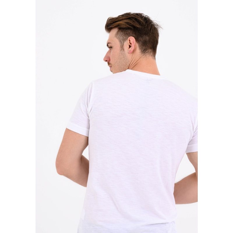 Pepe Jeans Ανδρικό T-Shirt Amersham PM504034-802 White