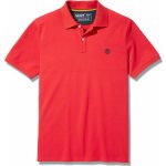 Timberland Ανδρική Μπλούζα SS Millers River Pique Polo TB0A2BNMP92 Κόκκινο