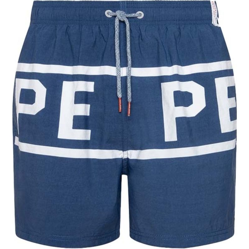 .Pepe Jeans Ανδρικό Μαγιό Soul Maxi Logo PMB10269-595 Navy