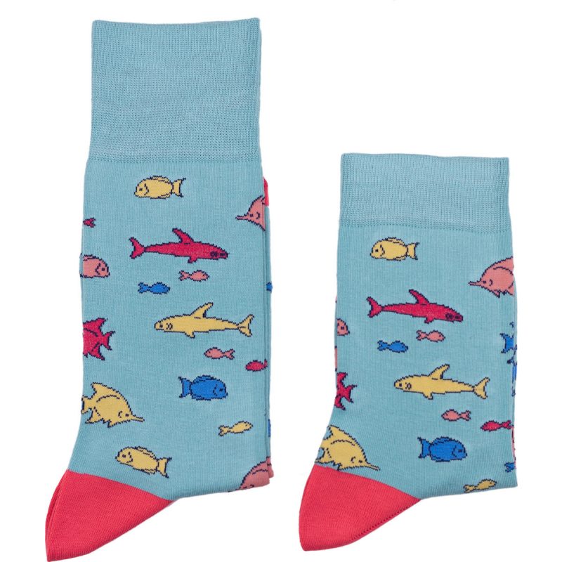 Pournara Ανδρικές Κάλτσες Design Fish One Size 211-106