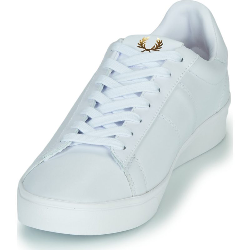Fred Perry Ανδρικά Δερμάτινα Παπούτσια Spencer Leather B8250-200 White