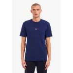 Fred Perry Ανδρική Μπλούζα Embroidered T-Shirt M1609-143 French Navy
