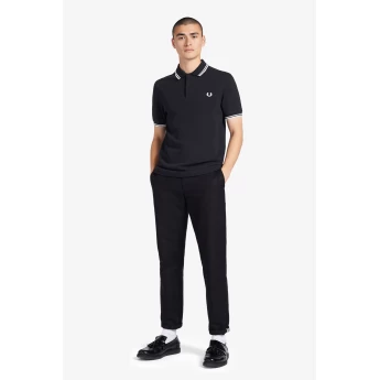 Fred Perry Ανδρική Μπλούζα Twin Tipped Polo M3600-238 Navy