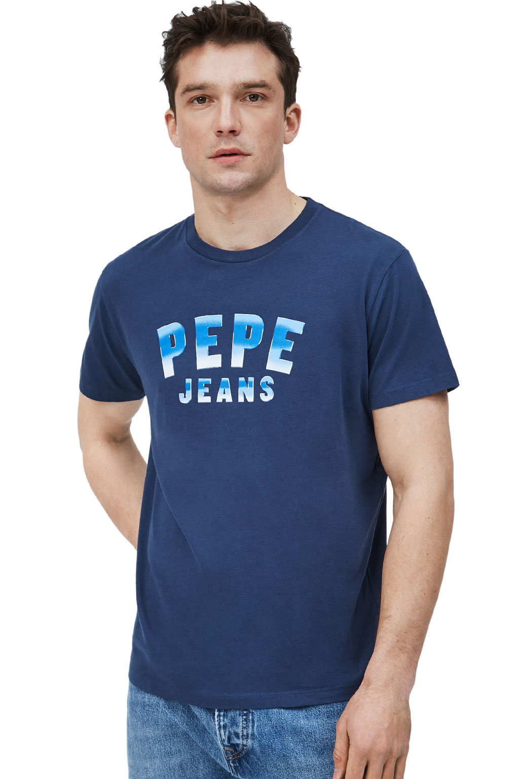 Pepe Jeans Ανδρική Μπλούζα TShirt Graham PM507762583 Navy