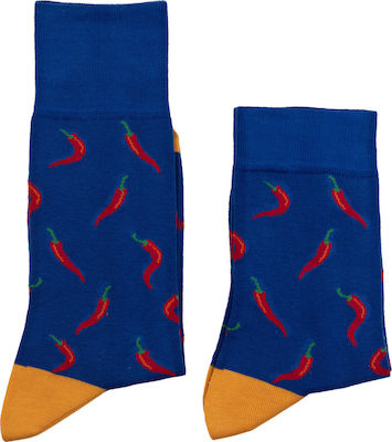 Pournara Ανδρικές Κάλτσες Design Chili One Size 211112