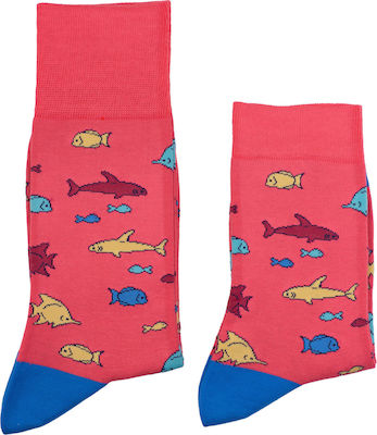Pournara Ανδρικές Κάλτσες Design Fish One Size 211205