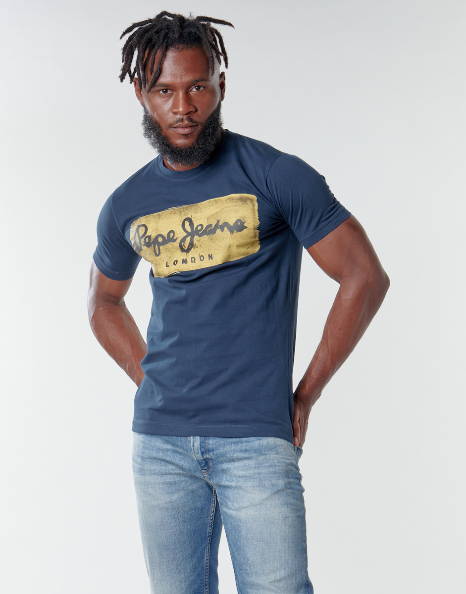 Pepe Jeans Ανδρική Μπλούζα TShirt Charing PM503215591 Blue