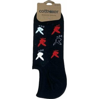 Cotboxer Sneaker Socks – Ανδρικό Σοσόνι RABBITS CT105 One Size 40-46 Black