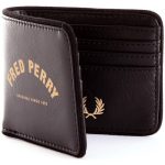 Fred Perry Ανδρικό Πορτοφόλι Arched Branded Billford Wallet L1258-102 Black