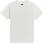 Fred Perry Ανδρική Μπλούζα Τ-Shirt Arch Branded T-Shirt M1654-129 Snow White