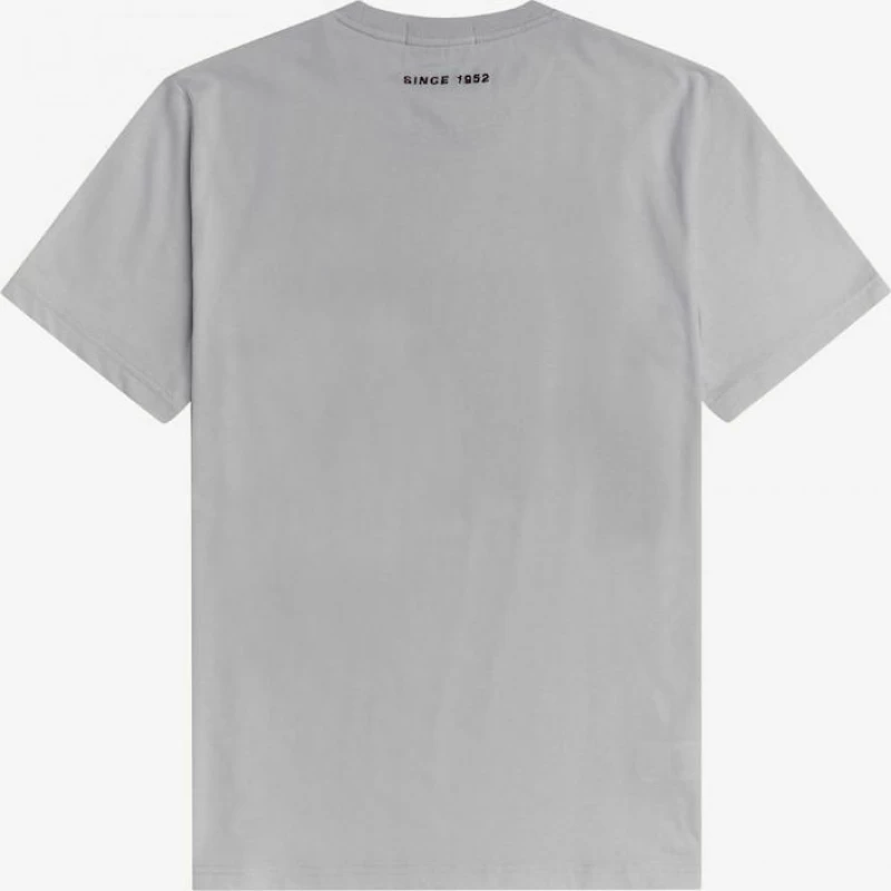 Fred Perry Ανδρική Μπλούζα Tonal Graphic T-Shirt M1689-420 Steel Marl