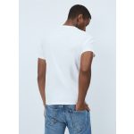 Pepe Jeans Ανδρική Μπλούζα Flag Logo T-Shirt PM505671-802 Optic White