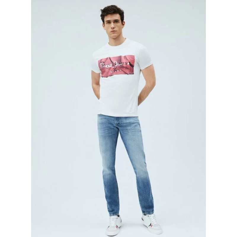 Pepe Jeans Ανδρική Μπλούζα RAURY T-Shirt PM506480-346 Dark Chicle