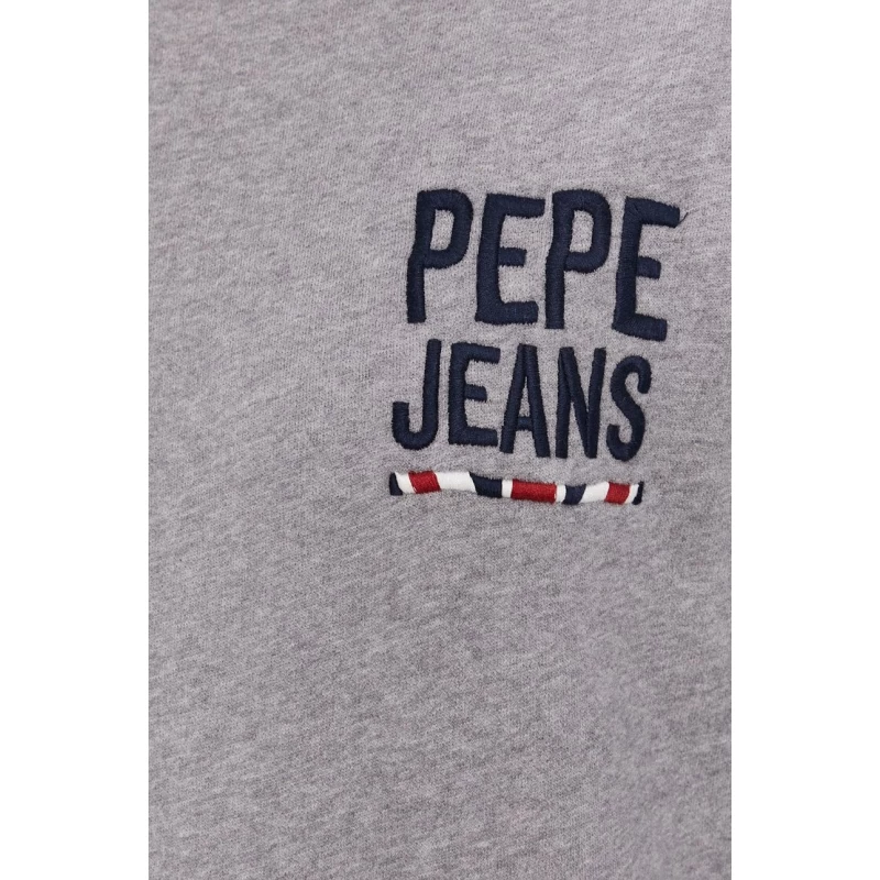 Pepe Jeans Ανδρικό Φούτερ EDISON BASIC SWEATSHIRT PM582029-933 Grey Marl