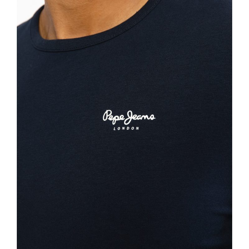 Pepe Jeans Ανδρική Μπλούζα Original Longsleeve T-Shirt PM506138-594 Dulwitch