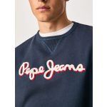 Pepe Jeans Ανδρικό Φούτερ LAMONT BASIC LOGO SWEATSHIRT PM581649-594 Dulwitch